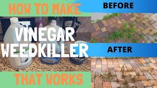 DIY Homemade Weed Killer – How to Make Vinegar Weed Killer That Works