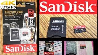 SanDisk Extreme Pro microSDXC UHS-I (U3) Class 10 Memory Card 64GB & 32GB - UNBOXING | India|#RCTech