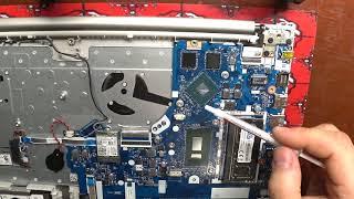 Замена термопасты в ноутбуке Lenovo 320 330  310