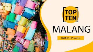 Top 10 Best Tourist Places to Visit in Malang | Indonesia - English