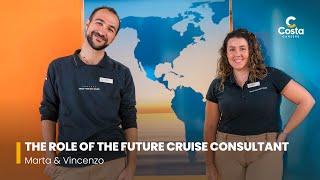 Discover the "C Dream" area and the Future Cruise Consultant's job onboard with Marta & Vincenzo