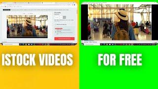 Legally Way | How To Download Istock Videos & Images Without Watermark | For Youtube Videos