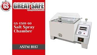 ASTM B117 Salt spray chamber