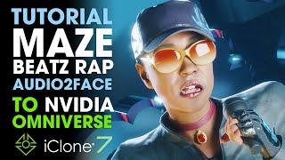 Nvidia Omniverse - How to use Audio2Face, Omniverse, CC3 & iClone to Create Rap Music Video