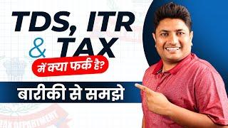 What is TDS, ITR and Income Tax? | TDS Kya Hota Hai | TDS Refund Kaise Le | ITR Kya Hota Hai