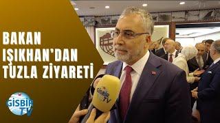 Çalışma ve Sosyal Güvenlik Bakanı Prof. Dr. Vedat Işıkhan Tuzla Tersaneler Bölgesini Ziyaret Etti