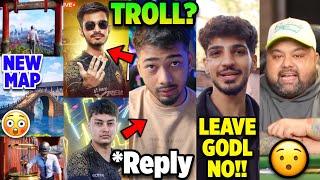 LAFDA Happened - All Reply Leaving GODLIKE? New Map Admino Gaming,Scout,Zgod,8Bit Goldy,BGMI News