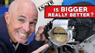 LS THROTTLE BODY TEST-92 VS 102 (IS BIGGER REALLY BETTER?)