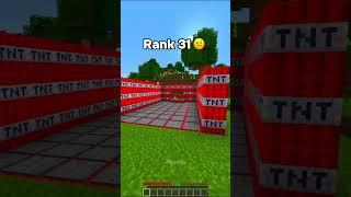 How To Escape Minecraft Traps In Every Ranks (World's Smallest Violin) #shorts #minecraft