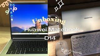 Huawei new laptop 2022 unboxing  | budget for student + accessories | Philippines, Cdiaries