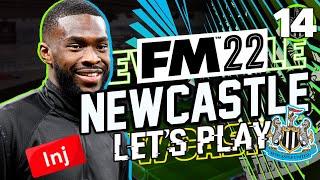 FM22 Newcastle United - Episode 14: INJURY CRISIS | Football Manager 2022 Let's Play