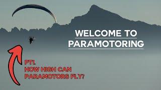 How high can paramotors fly? Can you fly to Mt. Everest?