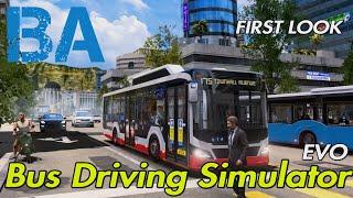 Bus Driving Simulator EVO First Look - On PlayStation 5 Pro - USA, Brazil & Germany