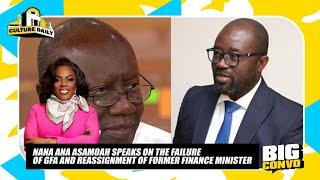 Nana Aba Anamoah Speaks On The Failure Of GFA & Reassignment Of Former FInance Minister