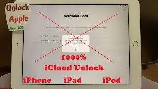 iPad iCloud Unlock iPhone Activation Lock Bypass Any iOS/Generation 1000% Success 2023