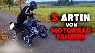 5 Arten von Motorradfahrern !!!  | LifeOnBike