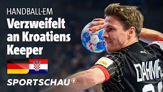 Deutschland - Kroatien Highlights | Handball-EM 2024 | Sportschau