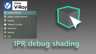 Debug Shading – V-Ray 6.2 for 3ds Max