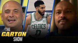 Celtics hold off Mavs in Game 3, Is Jayson Tatum a top 10 Celtic ever? | NBA | THE CARTON SHOW