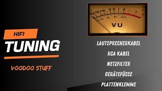 HIFI Tuning: Kabel, Gerätefüße, Plattenklemme und andere Besonderheiten