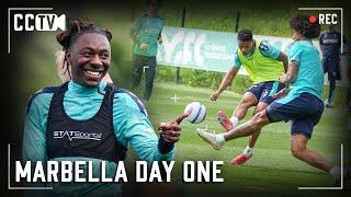 TRAINING IN MARBELLA:  DAY ONE 