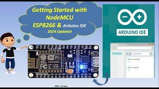 ESP8266 NodeMCU & Arduino IDE 2.3.2 (2024) in Simple steps