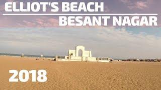 Elliot's Beach, Besant Nagar | Karl Schmidt Memorial | Places to Visit in Chennai 2018