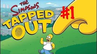 The Simpsons tapped out-walkthrough-Part 1-tutorial