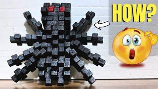 HOW TO MAKE SPIDER WITH PLUS-PLUS? LEGO TAHA