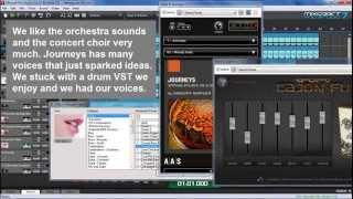 Songwriting with Mixcraft 7 Pro Studio (video 1)
