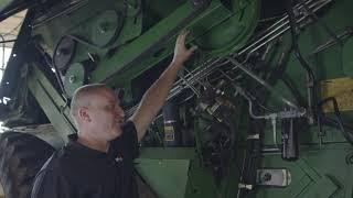 Walker Combines - Cleaning Shoe and Grain Handling