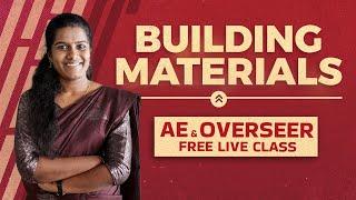 BUILDING MATERIALS | AE and Overseer | Free Class | Civilianz