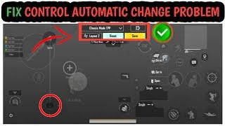 How to Fix Bgmi Control Automatic Change Problem | Control Not Save Problem | Fix Control Problem