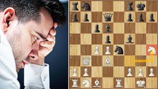 "The Opening Bomb" || Caruana vs Nepo || FIDE Candidates (2022) R9