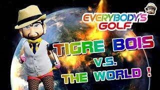 EVERYBODY'S GOLF (PS4) - Tigre Bois VS The World