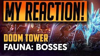 RAID | DOOM TOWER BOSSES OFFICIAL VIDEO - MY REACTION & ADVICE!