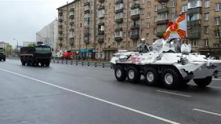 Проход военной техники после Парада Победы 09.05.2017 (часть 5)