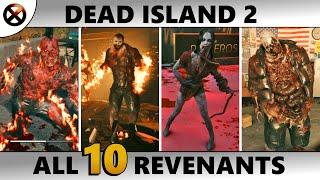 DEAD ISLAND 2 All revenants Locations (NG+ Secret Bosses)