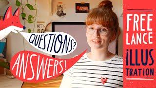 FREELANCE ILLUSTRATOR Q&A • How To Find Jobs, Your Style, Work From Home, …