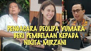 GEGER!! NIKITA MIRZANI DAPAT PEMBELAAN DARI PENGACARA DEOLIPA YUMARA BEGINI TANGGAPANNYA