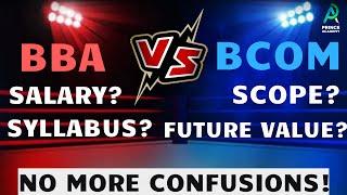 BBA/BMS Vs  BCOM - Salary, Scope, Value & Career Prospects | Which One Is Better?