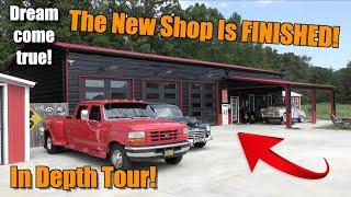 The New Shop Turned Out AWESOME!  Here's The Final IN DEPTH TOUR!