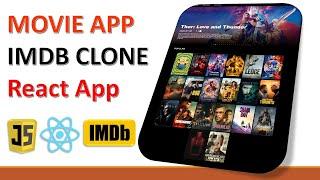 Movies App | IMDB Clone | React App | ReactJs Project | 2022