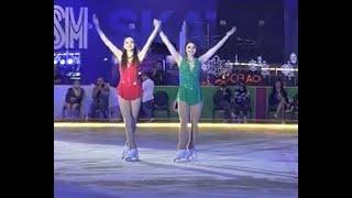 Frank Sisters Duet:  Sofia Frank and Natasha Frank Carols on Ice Journey to a Dream