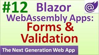 Lec_27: Blazor WebAssembly | Forms and Validation - #12