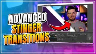 Advanced Stinger Transitions For OBS Studio - Free Plug In Transition Table!