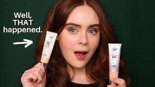 NEW IT Cosmetics Nude Glow Vs Original CC Cream!
