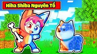 SINH TỐ TEAM BẤT NGỜ KHI HIHA BIẾN THÀNH EM BÉ CÚN SHIBA NGUYÊN TỐ TRONG MINECRAFT 