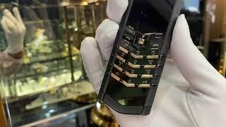 VERTU SIGNATURE S PURE BLACK MIX GOLD | HOANG LUXURY