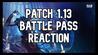 Battle pass reaction - Patch 1.13 - [Raid: Shadow Legends]